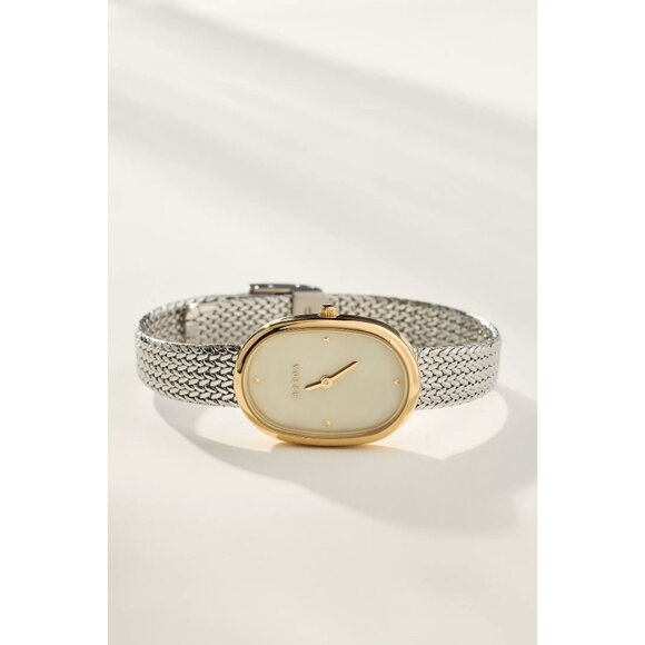 Breda Jane Tethered Watch in Silver & Gold One Size New with Box Womens - Picture 16 of 17